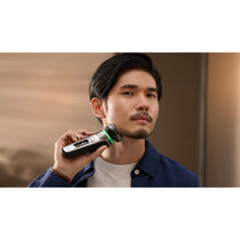 Load image into Gallery viewer, Philips Shaver Series i9000 Prestige Wet & Dry with SkinIQ XP9205/05 - in use
