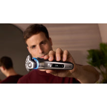 Load image into Gallery viewer, Philips Shaver Series i9000 Prestige Wet & Dry with SkinIQ XP9202/33 - in use