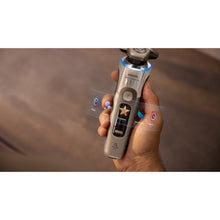 Load image into Gallery viewer, Philips Shaver Series i9000 Prestige Ultra Wet & Dry with SkinIQ Pro XP9403/54 - in use