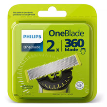 Load image into Gallery viewer, Philips OneBlade 360 Replacement Blade, 2 Pack QP420/50 - Get a Cut NZ