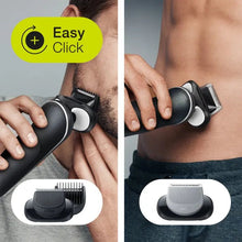 Load image into Gallery viewer, Braun Series 5 wet and dry shaver with charging station and 2 EasyClick attachments 51-W4650CS - Get a Cut NZ