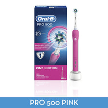 Load image into Gallery viewer, Oral-B Pro 500 Power PINK PRO500P - Get a Cut NZ
