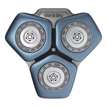 Load image into Gallery viewer, Philips SH71/51 Replacement Shaving Heads - heads in blue holder