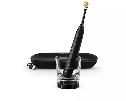 Philips Sonicare DiamondClean 9000 Electric Toothbrush, Black with A3 brush head HX9914/75 - Get a Cut NZ