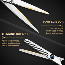 Load image into Gallery viewer, Stainless Steel, Hair Scissor 2 Pack and Kit S26K - Get a Cut NZ