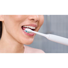 Load image into Gallery viewer, Philips Sonicare C2 Plaque Control Brush Heads, White 8 Pack HX9028/14 - in use
