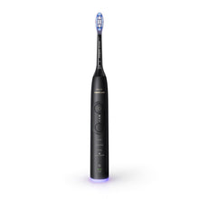 Load image into Gallery viewer, Philips Sonicare Series 7100 Electric Toothbrush with Travel Case, Black HX7421/10 - front view
