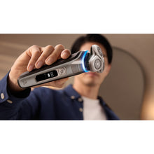 Load image into Gallery viewer, Philips Shaver Series i9000 Prestige Wet &amp; Dry with SkinIQ XP9202/33 - in use
