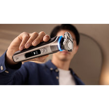 Load image into Gallery viewer, Philips Shaver Series i9000 Prestige Wet &amp; Dry with SkinIQ XP9205/05 - in use
