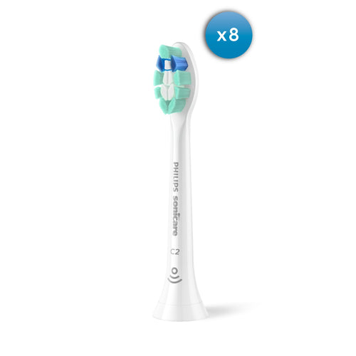 Philips Sonicare C2 Plaque Control Brush Heads, White 8 Pack HX9028/14 - product