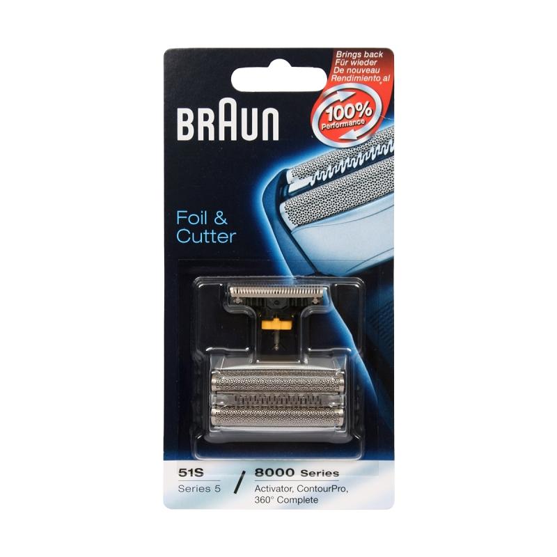 Braun 51S Multi Silver Combipack 8000 360/Activator Series 5 - Get a Cut NZ
