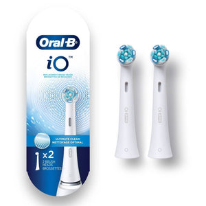 Braun Oral-B iO Brush Head Refill White CW-2 - Get a Cut NZ