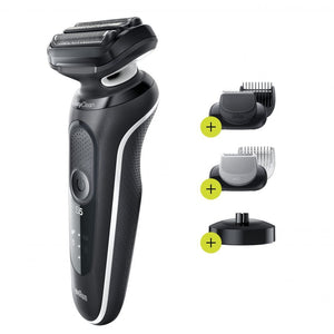 Braun Series 5 wet and dry shaver with charging station and 2 EasyClick attachments 50-W4650cs - Get a Cut NZ