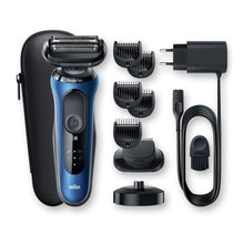 Load image into Gallery viewer, Braun Series 6 wet and dry shaver with charging station and EasyClick Trimmer attachment 60-B4500cs - Get a Cut NZ
