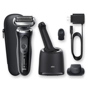 Braun Series 7 Wet & dry shaver with cleaning station and EasyClick 70-N7200cc - Get a Cut NZ