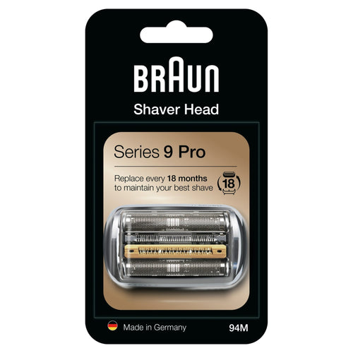 Braun Series 9 Cassette 94M replacement head silver 94MCAS - For all Series 9 Braun shavers - Get a Cut NZ