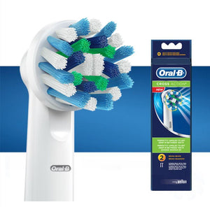 Oral-B CrossAction Replacement Brush Heads – 2 pack EB50-2 - Get a Cut NZ