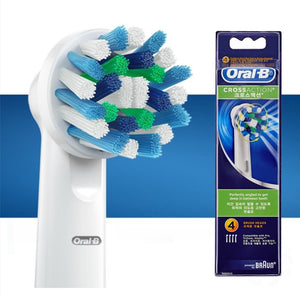 Oral-B CrossAction Replacement Brush Heads – 4 pack EB50-4 - Get a Cut NZ