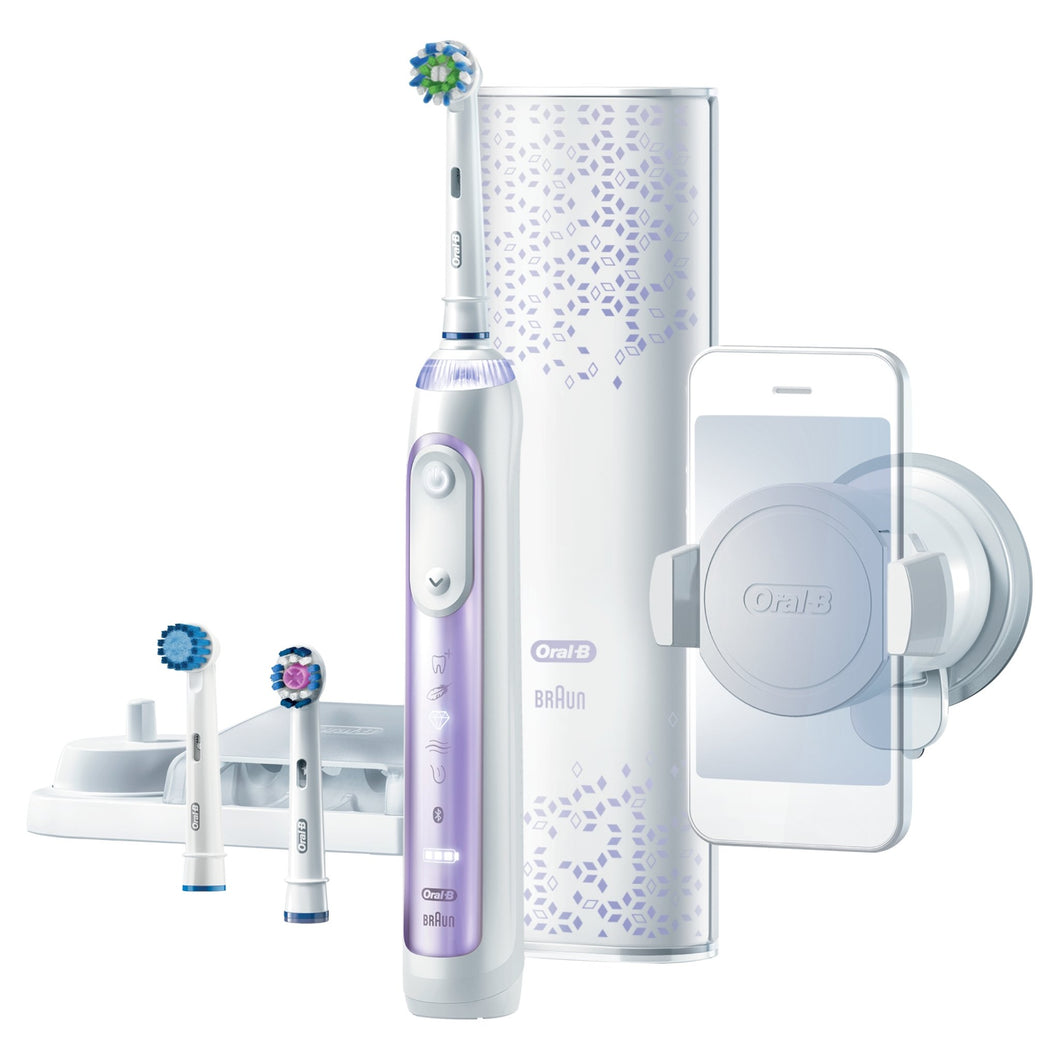Oral-B GENIUS 9000 Orchid Purple Electric Toothbrush G9000PU - Get a Cut NZ