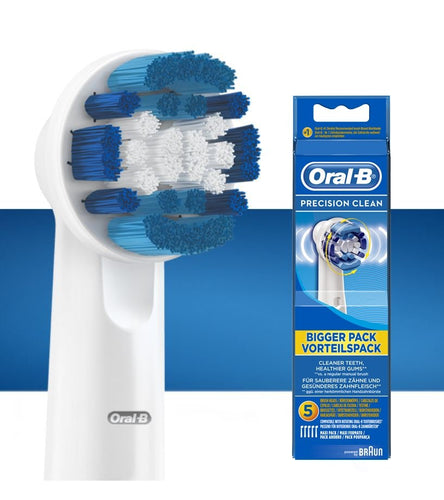 Oral-B Precision Clean Replacement Brush Heads – 5 Pack EB20-5 - Get a Cut NZ