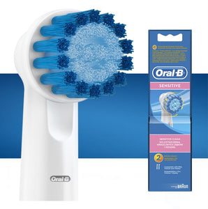 Oral-B Sensitive Gum Care Replacement Brush Heads – 2 pack EB17-2ES - Get a Cut NZ