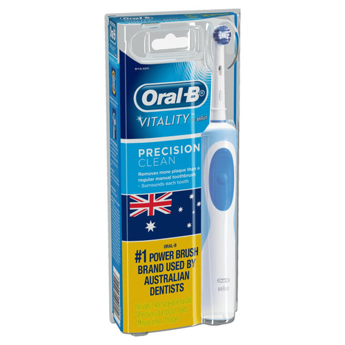 Oral-B Vitality Precision Clean Rechargeable Power Toothbrush D12PC-2 - Get a Cut NZ