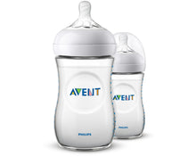 Load image into Gallery viewer, Philips Avent Natural Bottle 260ml 2 pack SCF033/27 ** Brand new! ** - Get a Cut NZ
