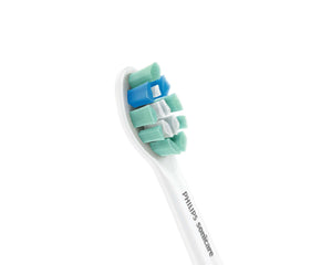 Philips Sonicare C2 Optimal Plaque Defence standard brush heads, White 4 pack HX9024/67 - Get a Cut NZ