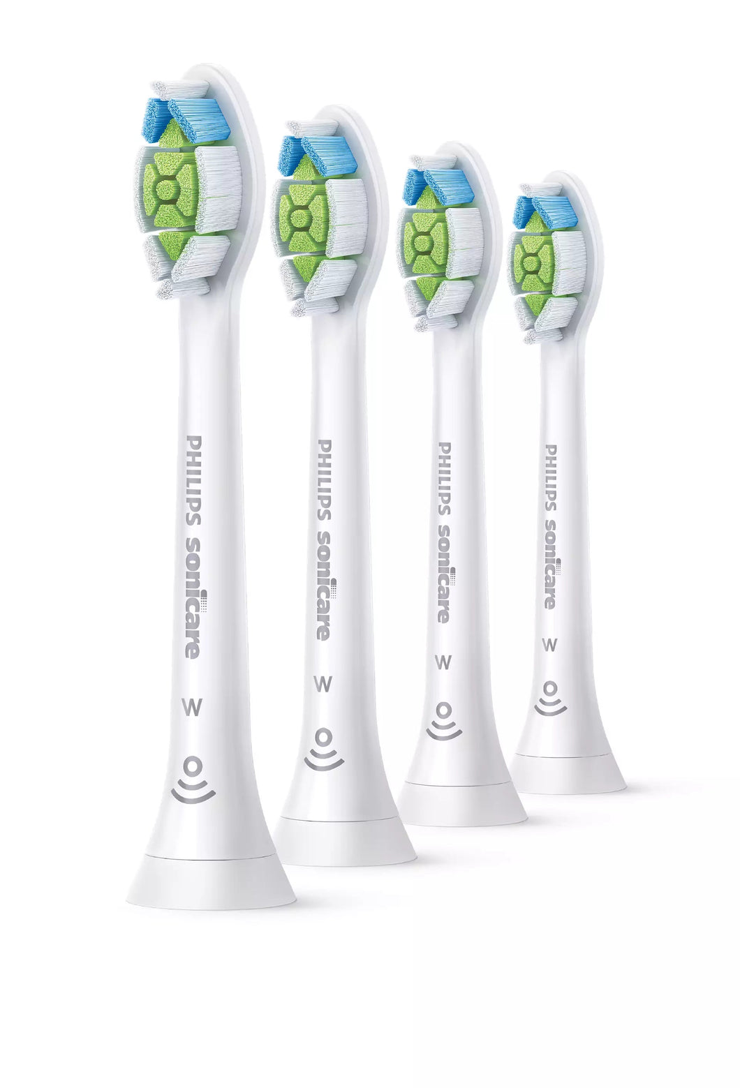 Philips Sonicare W2 Optimal White standard brush heads, Black 4 pack HX6064/67 - Get a Cut NZ