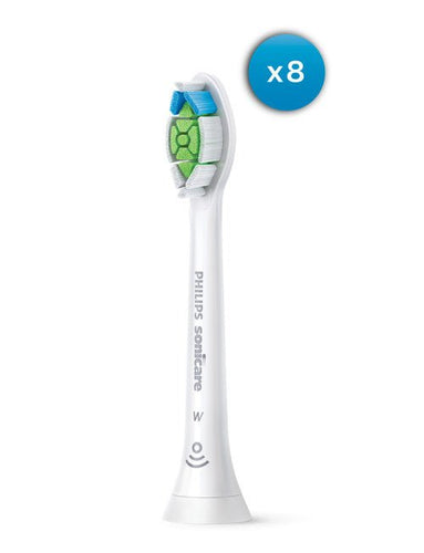 Philips Sonicare W2 Optimal White Standard sonic toothbrush heads 8 pack HX6068/67 - Get a Cut NZ