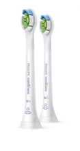 Load image into Gallery viewer, Philips Sonicare WC DimondClean compact brush heads, White 2 pack HX6072/67 - Get a Cut NZ
