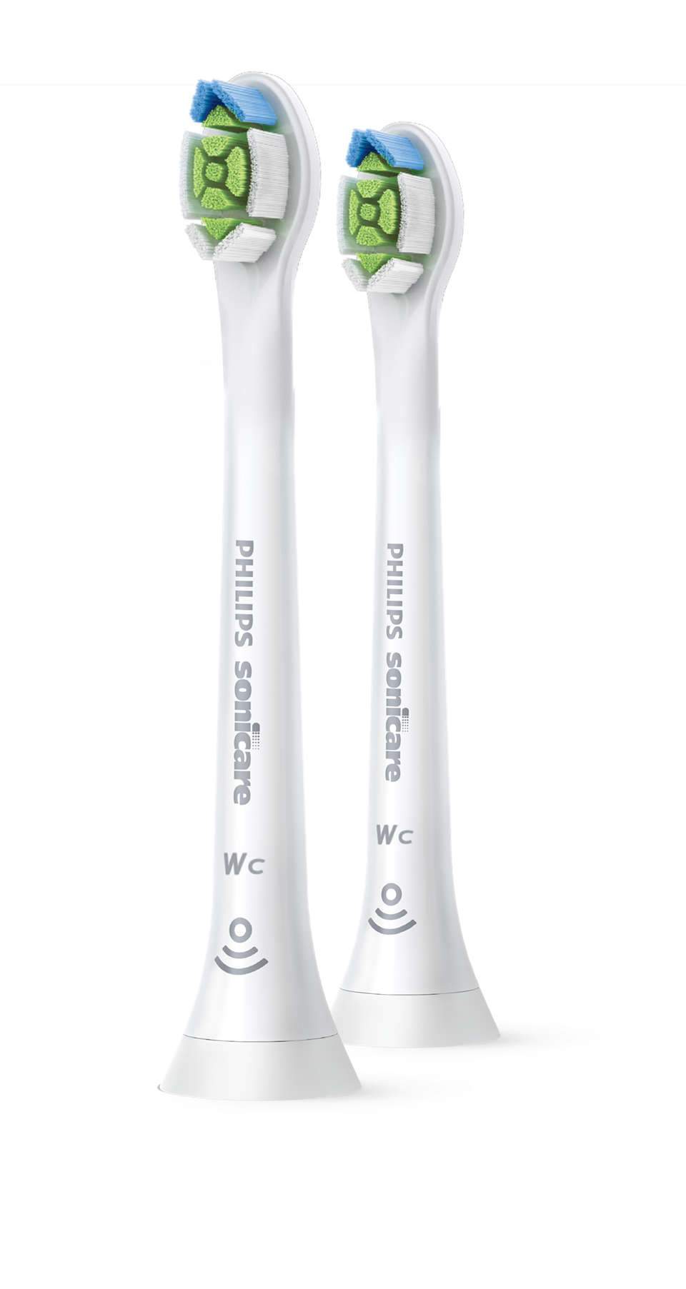 Philips Sonicare WC DimondClean compact brush heads, White 2 pack HX6072/67 - Get a Cut NZ